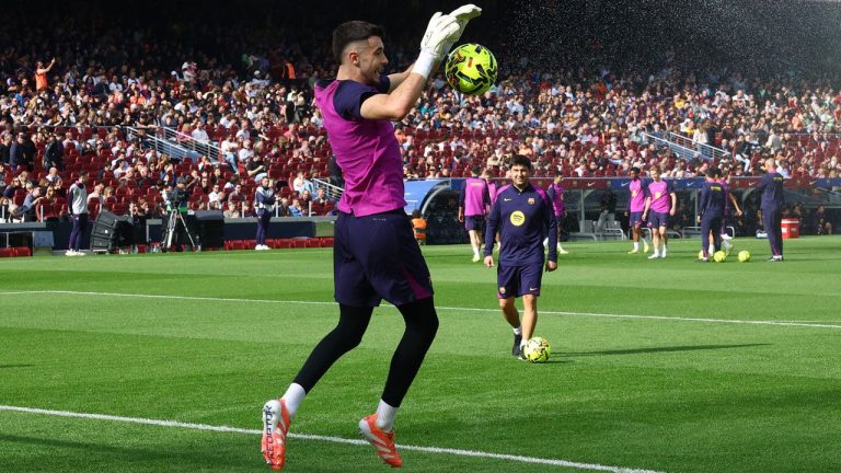 Joan García volverá a la portería de Barcelona