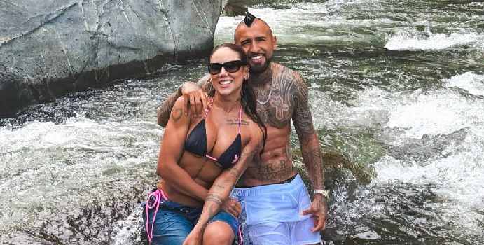 Arturo Vidal estuvo de visita en la ciudad de Cali