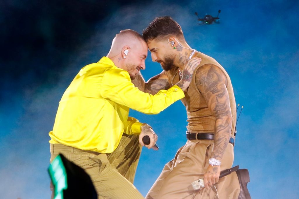 El emotivo encuentro entre abrazos de Maluma y J Balvin: “Eres un hermano para mí, quiero que todo el mundo sepa lo mucho que lo amo”” | Gente