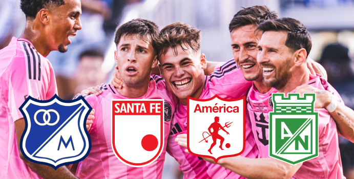 Se hizo oficial el partido entre Inter de Miami y Atlético Nacional