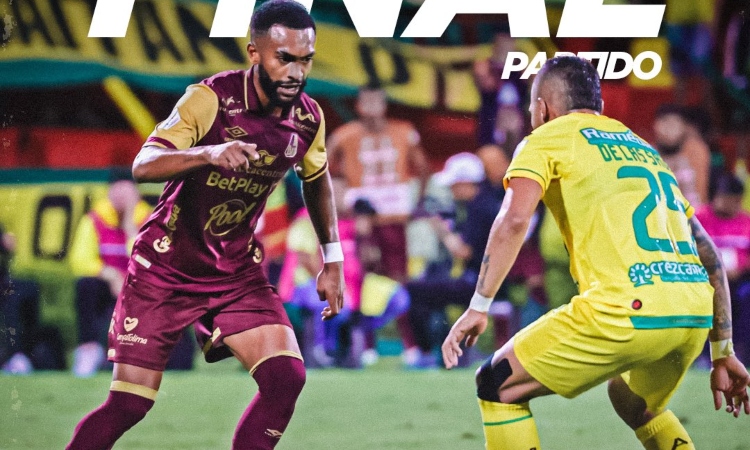 Tolima empató con Bucaramanga y es finalista de la Liga BetPlay