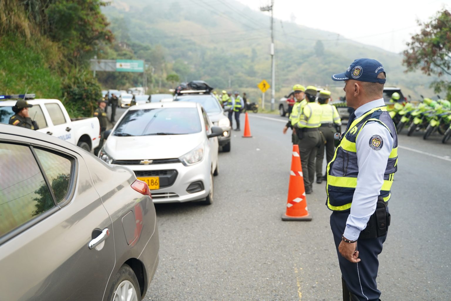 Pico y placa en el kilómetro 18 en Cali este lunes festivo