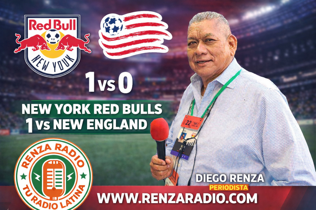 New york Red Bulls 1 Vs New New England Revolution Informa Renza Radio