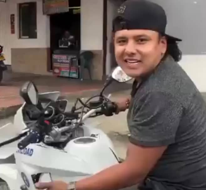 moto de Movilidad fue usada para hacer maniobras peligrosas en las vías