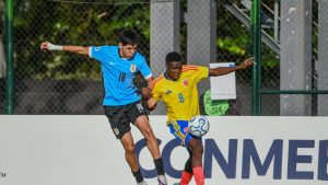 Colombia pierde con Uruguay en el Sudamericano Sub-17 y cede aspiraciones al título
