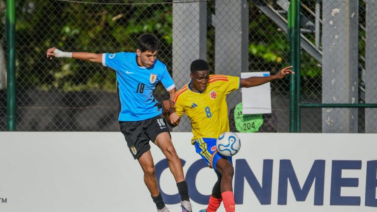 Colombia pierde con Uruguay en el Sudamericano Sub-17 y cede aspiraciones al título