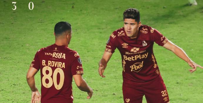 Coquimbo goleó a Deportes Tolima y le aplazó la clasificación