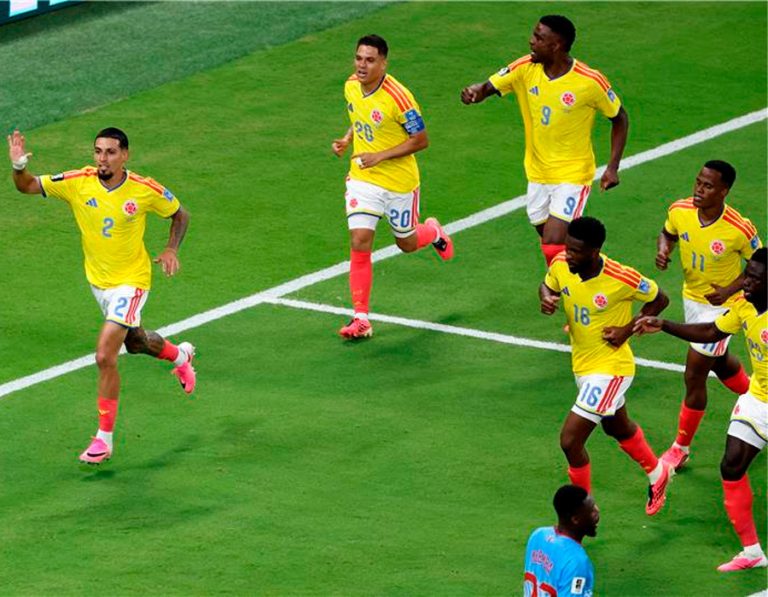 Colombia 1 x Congo 0,Clasificados a los dieciseisavos de final!
