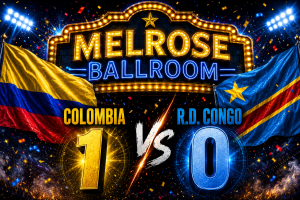 Así se vivió el triunfo de Colombia ante República Democrática del Congo en Melrose Ballroom