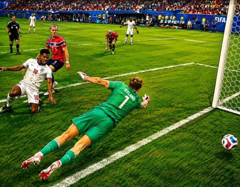 Inglaterra remontó en la prórroga y ¡eliminó a Noruega!