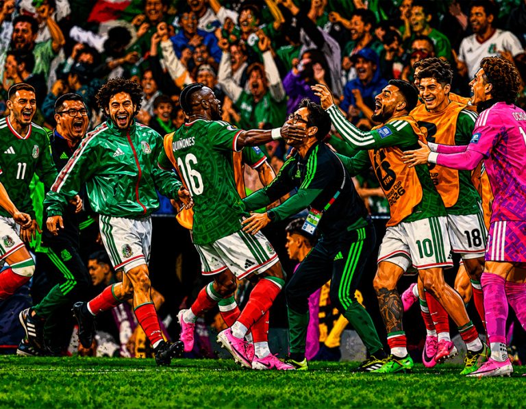 México ganó 2×0 a Ecuador