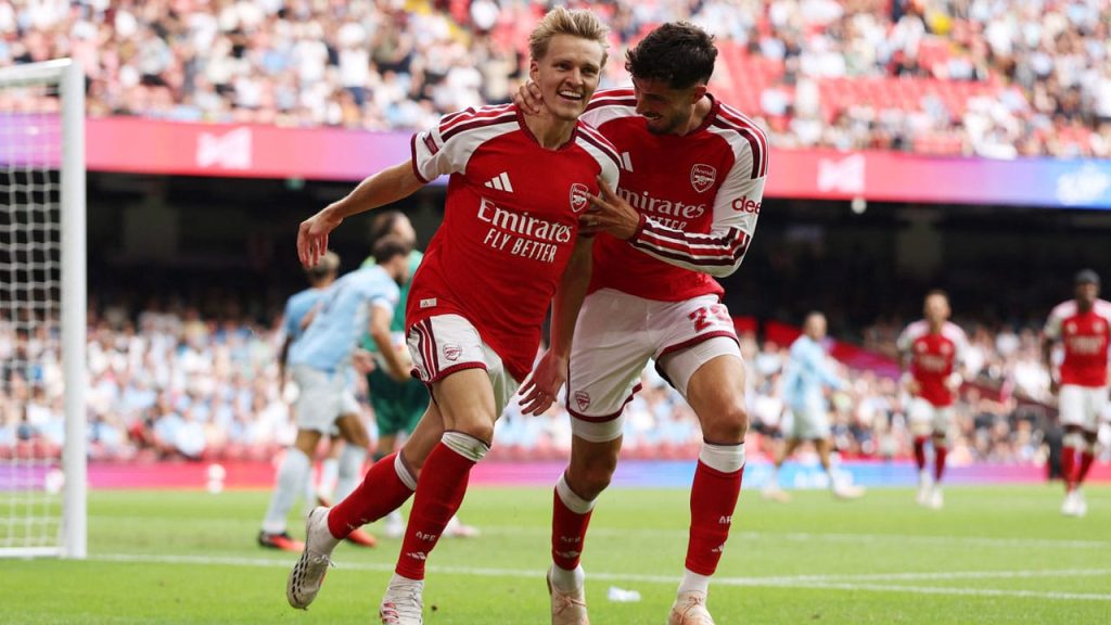 Arsenal venció al City y se coronó campeón de la Community Shield