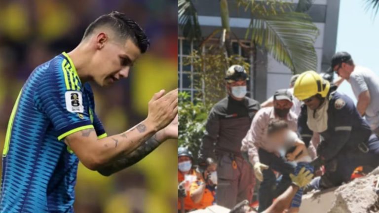 James Rodríguez volvió aparecer en redes con un mensaje de apoyo tras el terremoto en Colombia