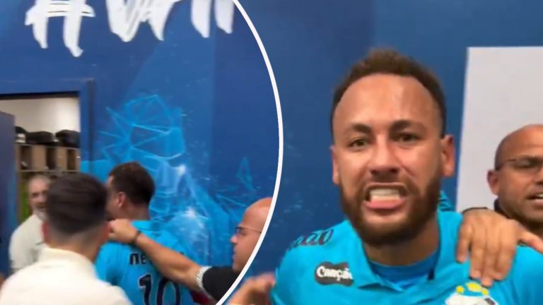 Neymar se enfrenta con hinchas y directivos del Remo tras avanzar con Santos en la Copa de Brasil