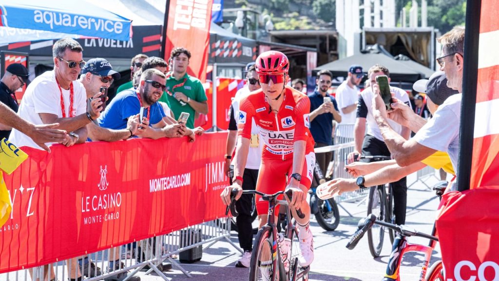 Vuelta a España: así va la clasificación general con Tadej Pogacar y los colombianos