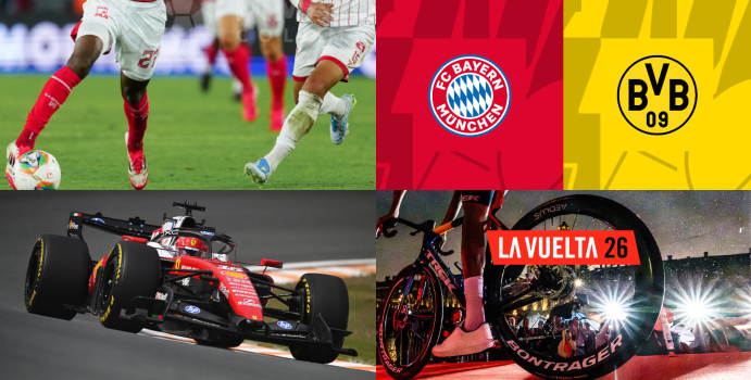 Programación deportiva: fin de semana 22 y 23 de agosto