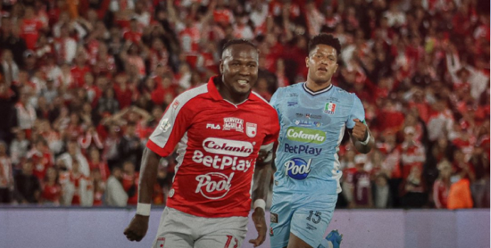 Santa Fe y Once Caldas igualaron en vibrante partido