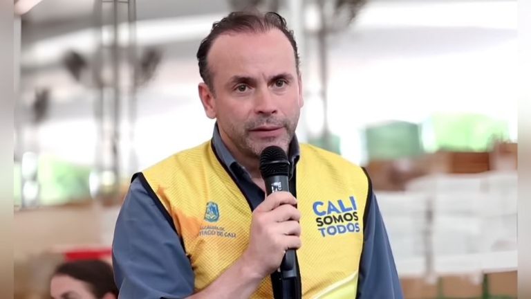 Alejandro Eder agradeció a rescatistas tras terremoto en Cali