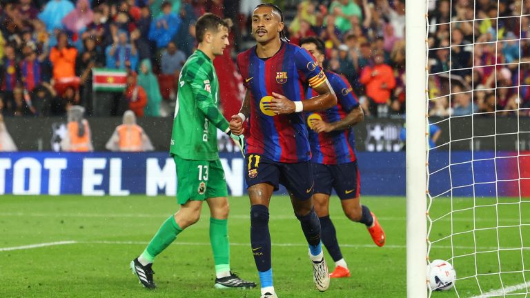 Raphinha es más en La Liga, que el ataque de Real Madrid