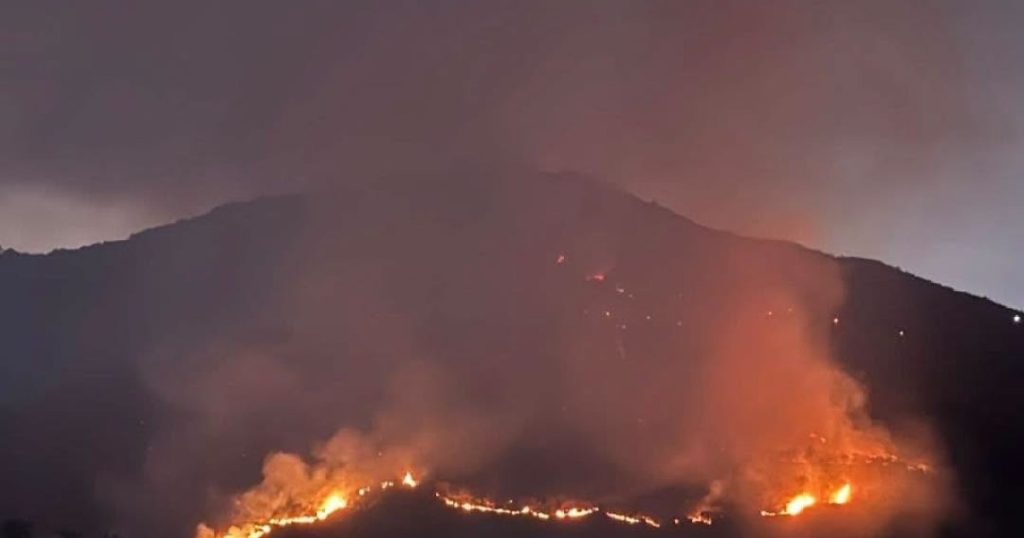 Incendio en Yumbo, que completa cuatro días, ha arrasado más de 450 hectáreas