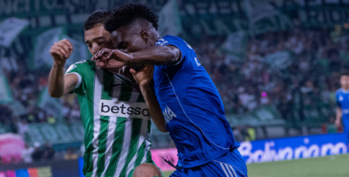 Atlético Nacional y Millonarios dividieron honores en el Atanasio