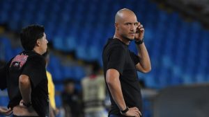 América ganó a Águilas, pero González no se escondió y habló también sobre la crisis económica del equipo