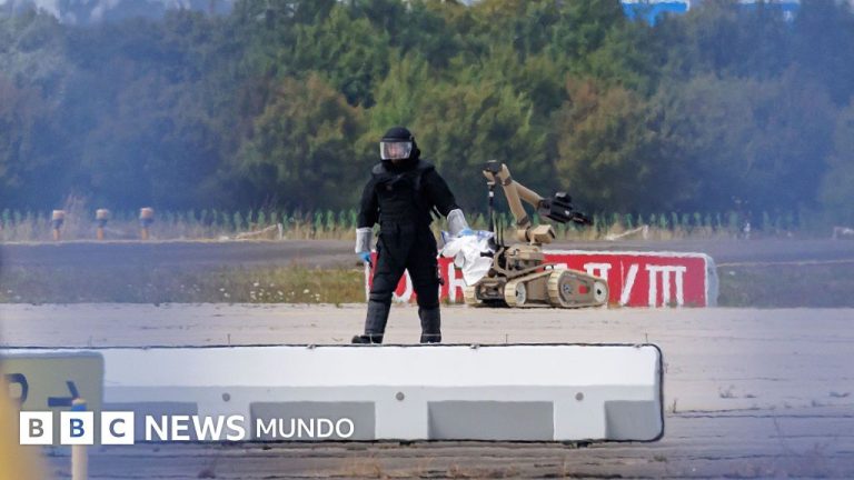 Alemania atribuye a Rusia un ataque con drones en el aeropuerto de Leipzig