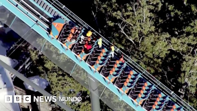 Un muerto y varios heridos tras un accidente en una montaña rusa de un parque Six Flags en EE.UU.