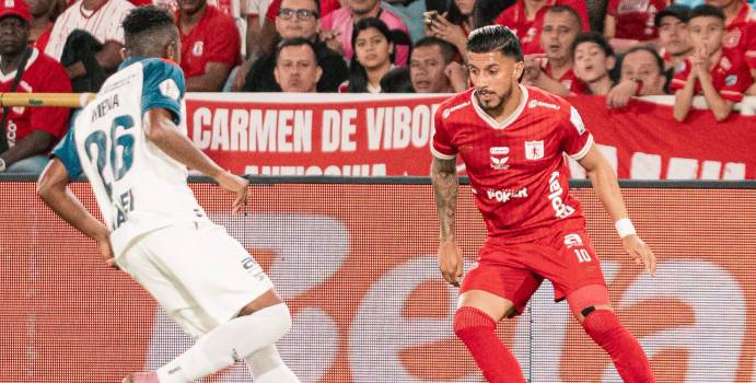 América de Cali decepcionó a su hinchada y perdió ante el DIM