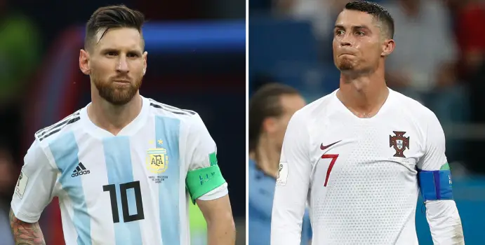 Cristiano Ronaldo y el mensaje de despedida a Lionel Messi