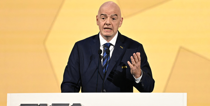 Infantino, sin rivales para su reelección en la FIFA