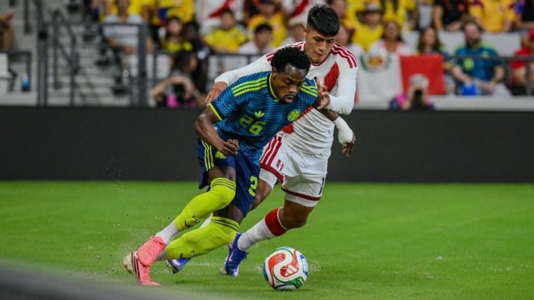 Colombia cerró sus amistosos de fecha FIFA con triunfo a Perú